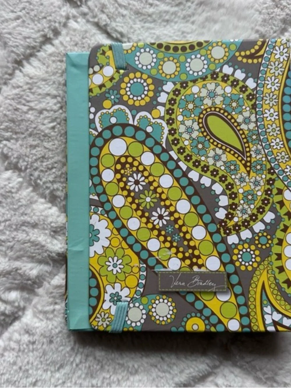 Vera Bradley | Petite Folio | Lemon Parfait